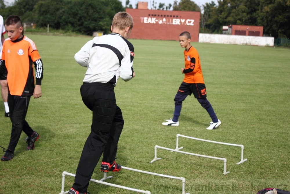 Letn� soust�ed�n� SC Nymburk 2012 - Tr�ninky na tr�v�