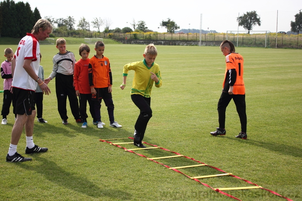 Letn� soust�ed�n� SC Nymburk 2012 - Tr�ninky na tr�v�