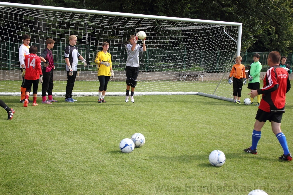 Letn� soust�ed�n� SC Nymburk 2012 - Tr�ninky na tr�v�