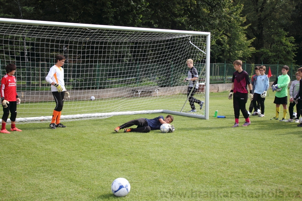 Letn� soust�ed�n� SC Nymburk 2012 - Tr�ninky na tr�v�