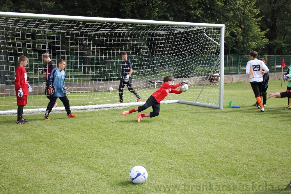 Letn� soust�ed�n� SC Nymburk 2012 - Tr�ninky na tr�v�