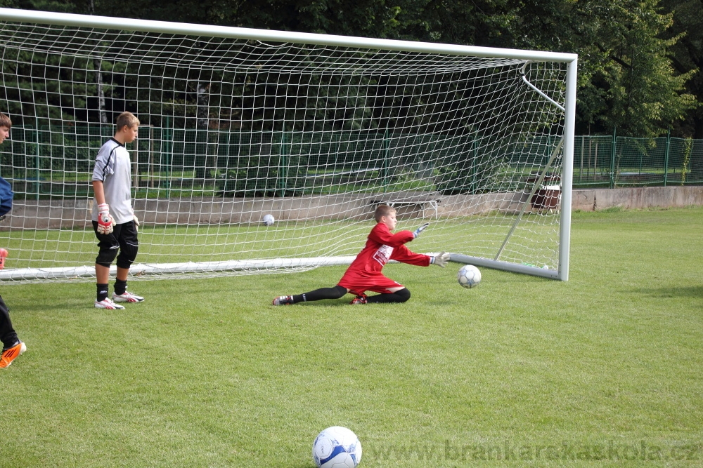 Letn� soust�ed�n� SC Nymburk 2012 - Tr�ninky na tr�v�