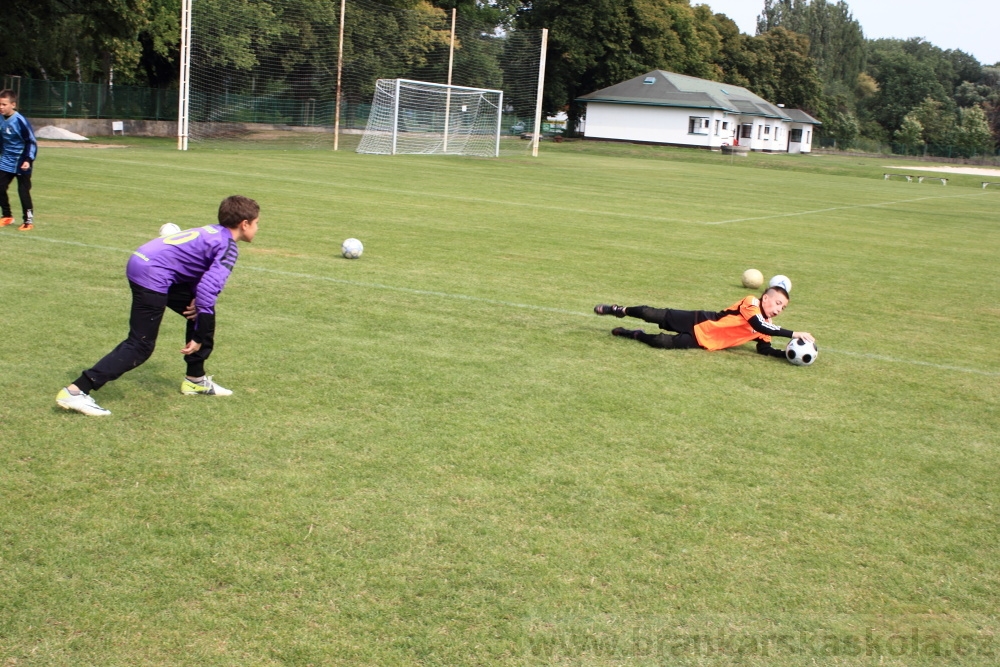 Letn� soust�ed�n� SC Nymburk 2012 - Tr�ninky na tr�v�