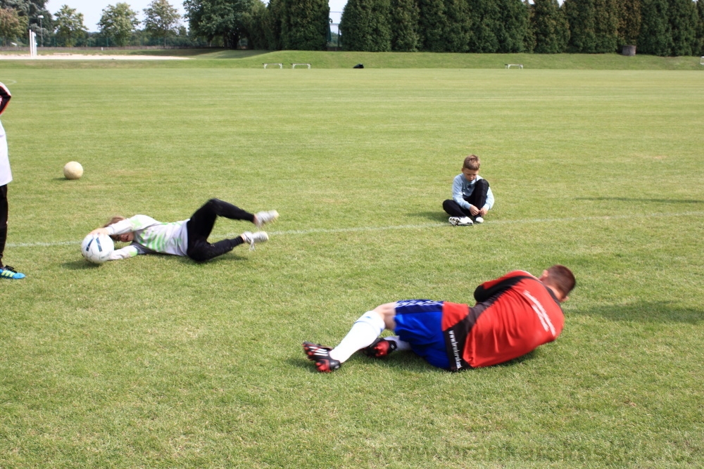 Letn� soust�ed�n� SC Nymburk 2012 - Tr�ninky na tr�v�