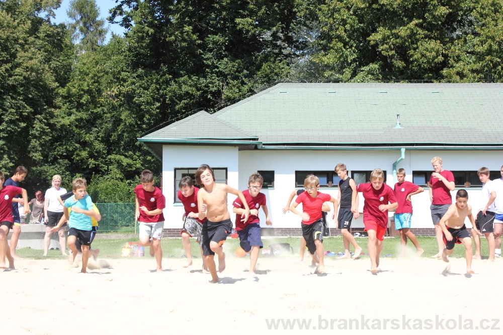 Letn� soust�ed�n� SC Nymburk 2012 - Tr�ninky na p�sku