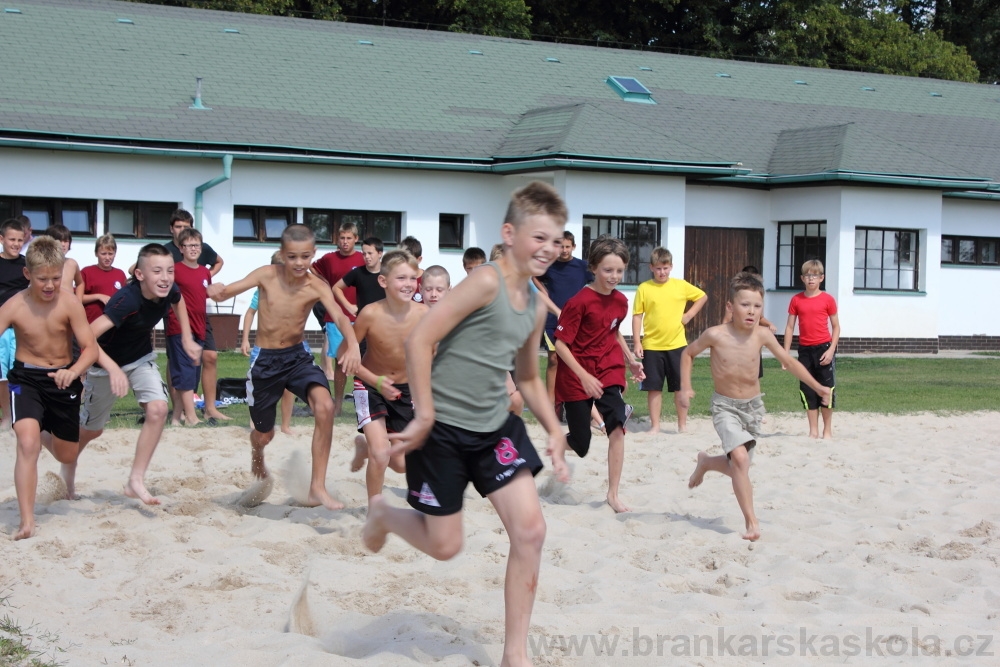 Letn� soust�ed�n� SC Nymburk 2012 - Tr�ninky na p�sku