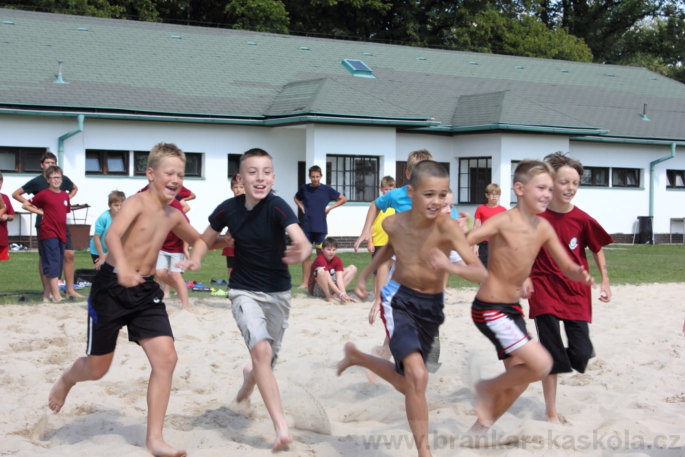 Letn� soust�ed�n� SC Nymburk 2012 - Tr�ninky na p�sku