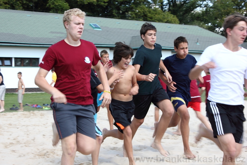 Letn� soust�ed�n� SC Nymburk 2012 - Tr�ninky na p�sku