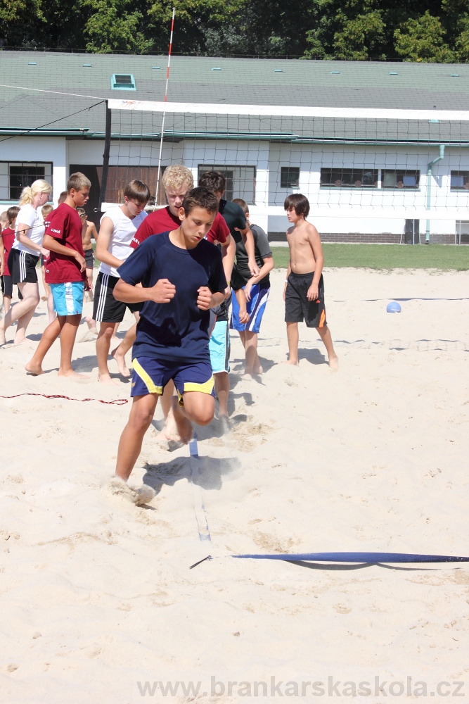 Letn� soust�ed�n� SC Nymburk 2012 - Tr�ninky na p�sku