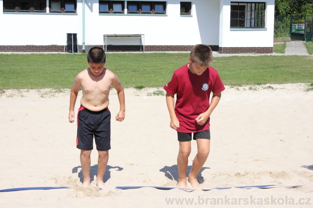 Letn� soust�ed�n� SC Nymburk 2012 - Tr�ninky na p�sku