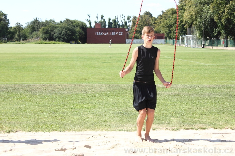Letn� soust�ed�n� SC Nymburk 2012 - Tr�ninky na p�sku