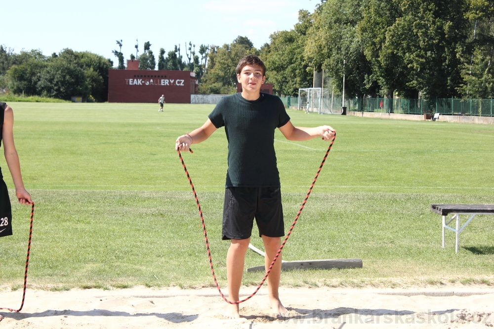 Letn� soust�ed�n� SC Nymburk 2012 - Tr�ninky na p�sku