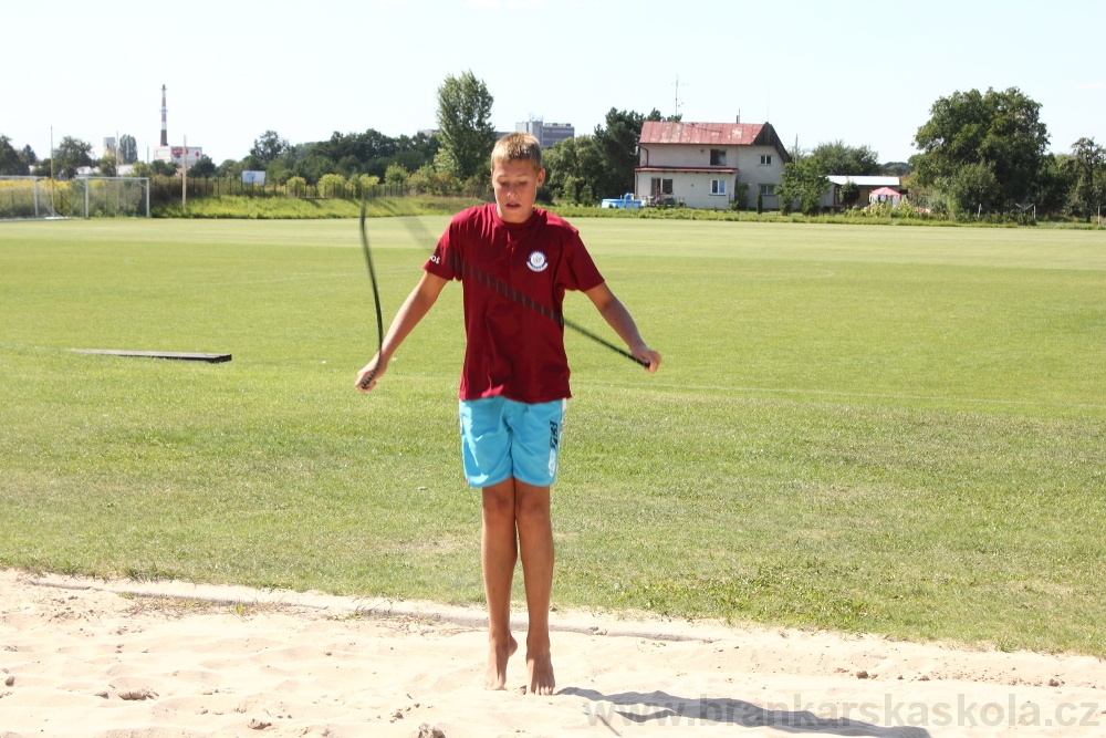 Letn� soust�ed�n� SC Nymburk 2012 - Tr�ninky na p�sku