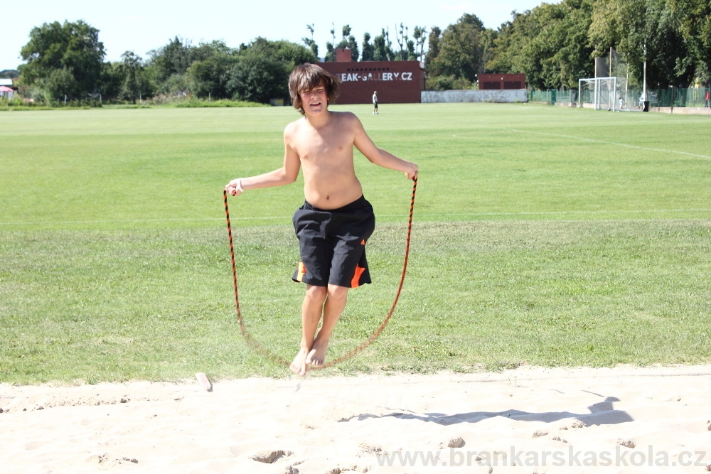 Letn� soust�ed�n� SC Nymburk 2012 - Tr�ninky na p�sku