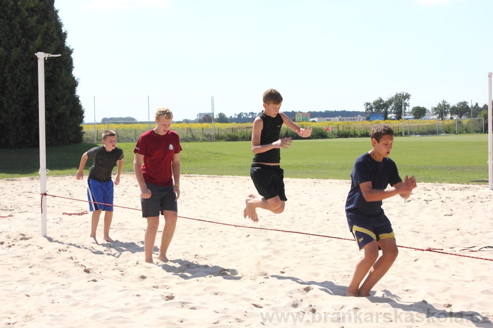 Letn� soust�ed�n� SC Nymburk 2012 - Tr�ninky na p�sku