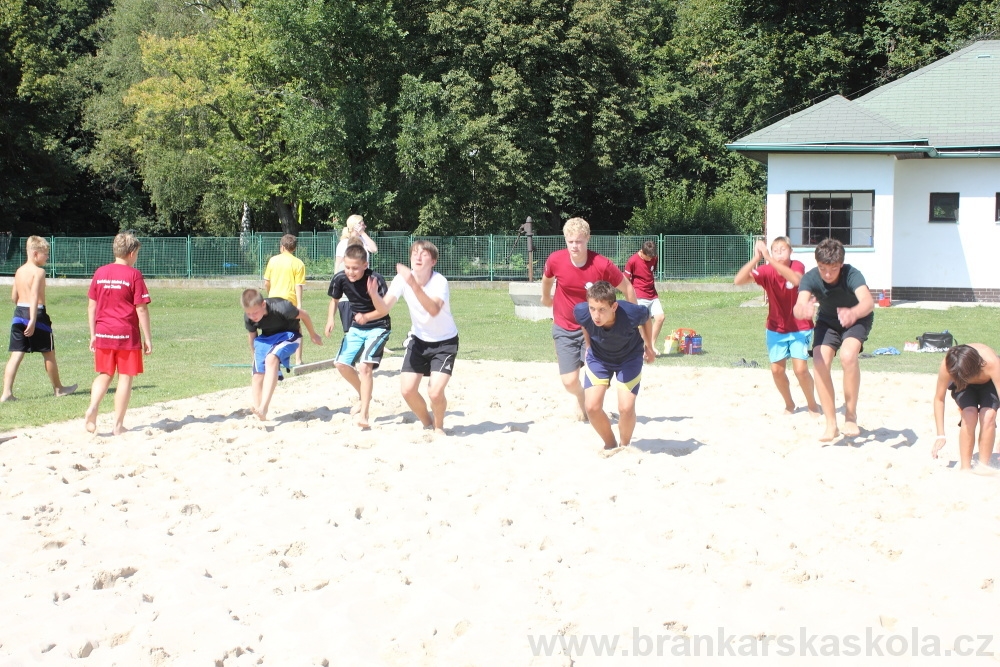 Letn� soust�ed�n� SC Nymburk 2012 - Tr�ninky na p�sku