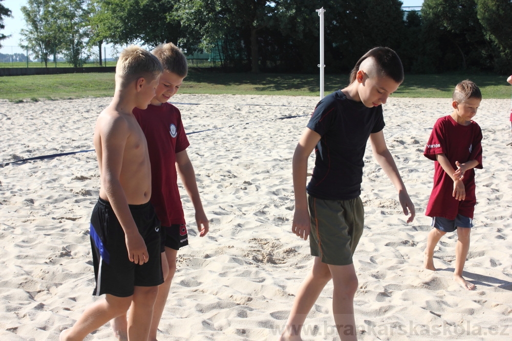 Letn� soust�ed�n� SC Nymburk 2012 - Tr�ninky na p�sku
