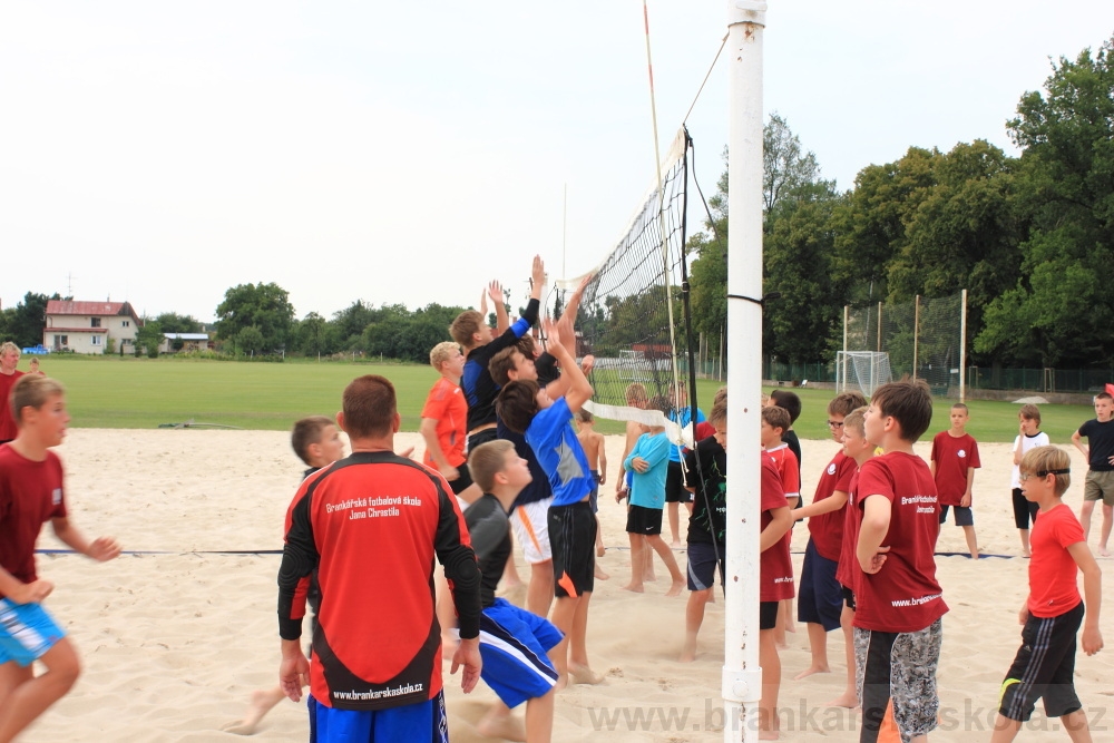 Letn� soust�ed�n� SC Nymburk 2012 - Tr�ninky na p�sku