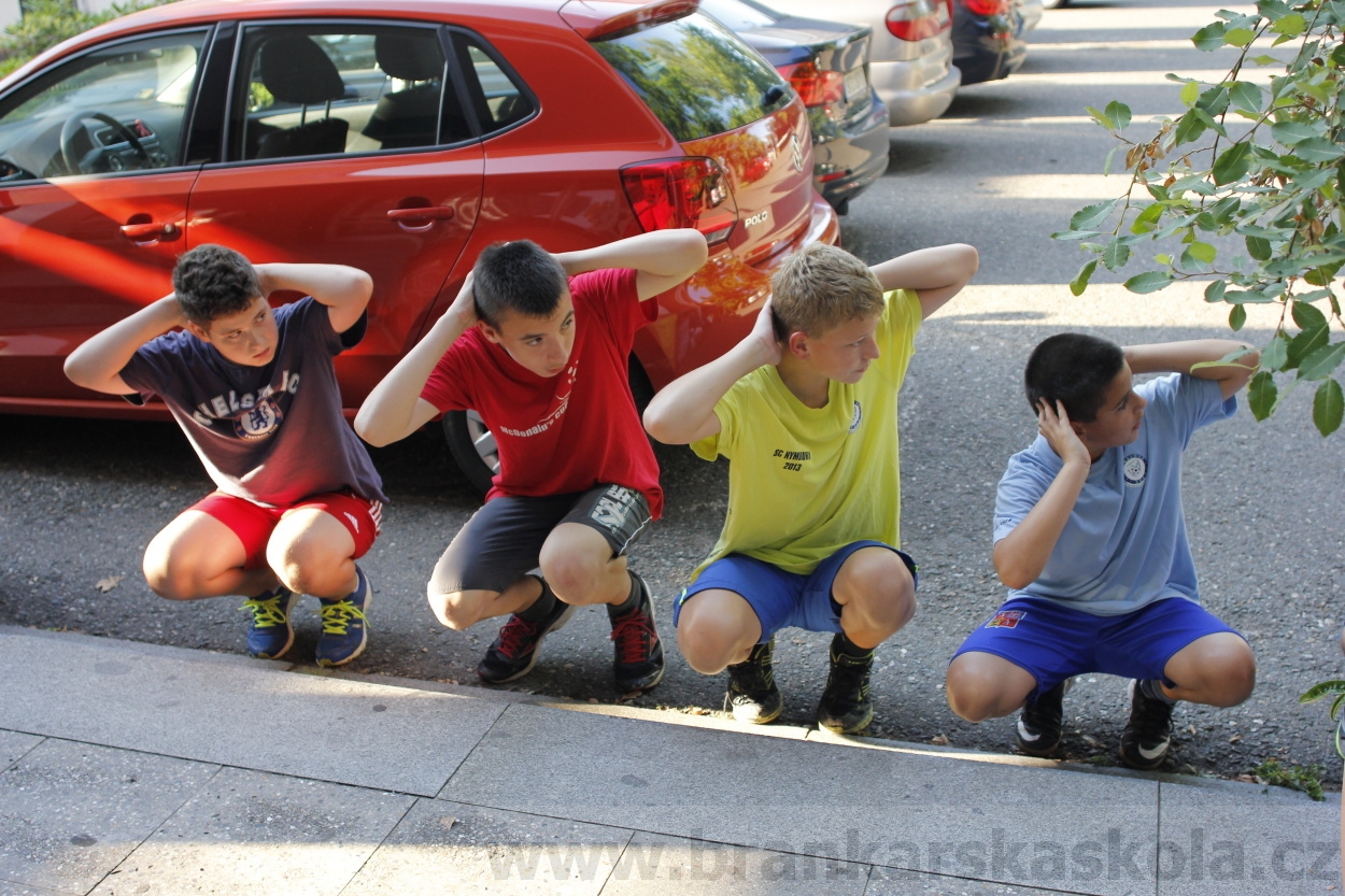 Letní soustředění SC Nymburk 2014 - Čtvrtek 24.7.2014