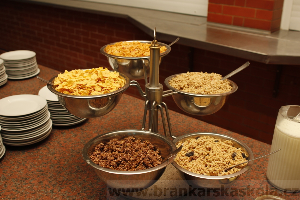 Letní soustředění SC Nymburk 2014 - Jídlo