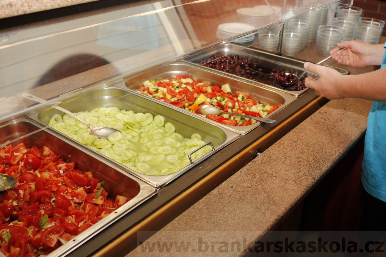 Letní soustředění SC Nymburk 2014 - Jídlo