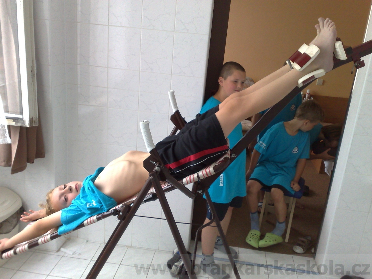 Letní soustředění SC Nymburk 2014 - Rehabilitace