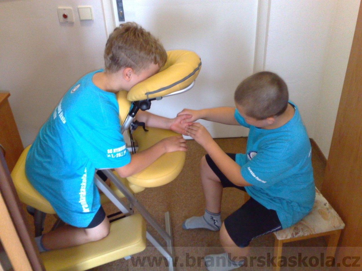 Letní soustředění SC Nymburk 2014 - Rehabilitace