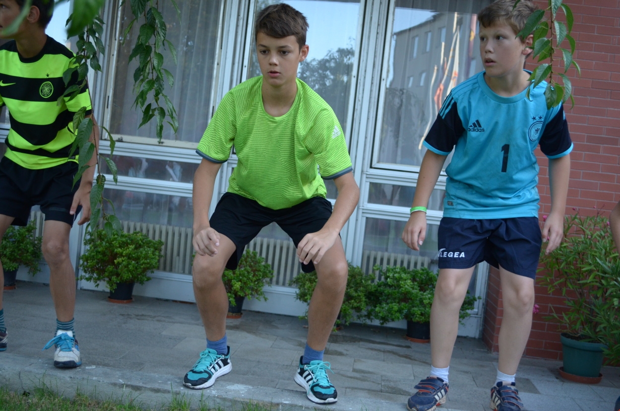 BFŠJCH - Léto 2015 - Rozcvička