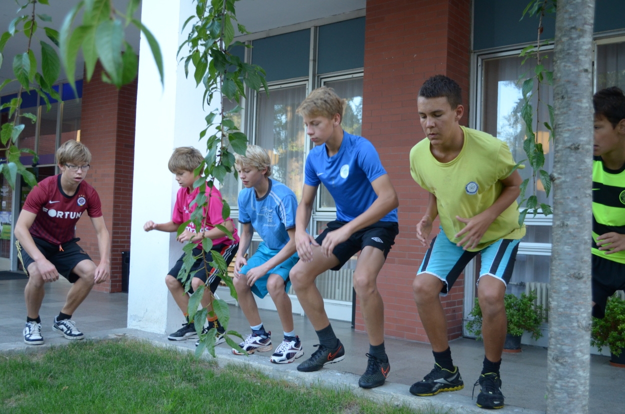 BFŠJCH - Léto 2015 - Rozcvička