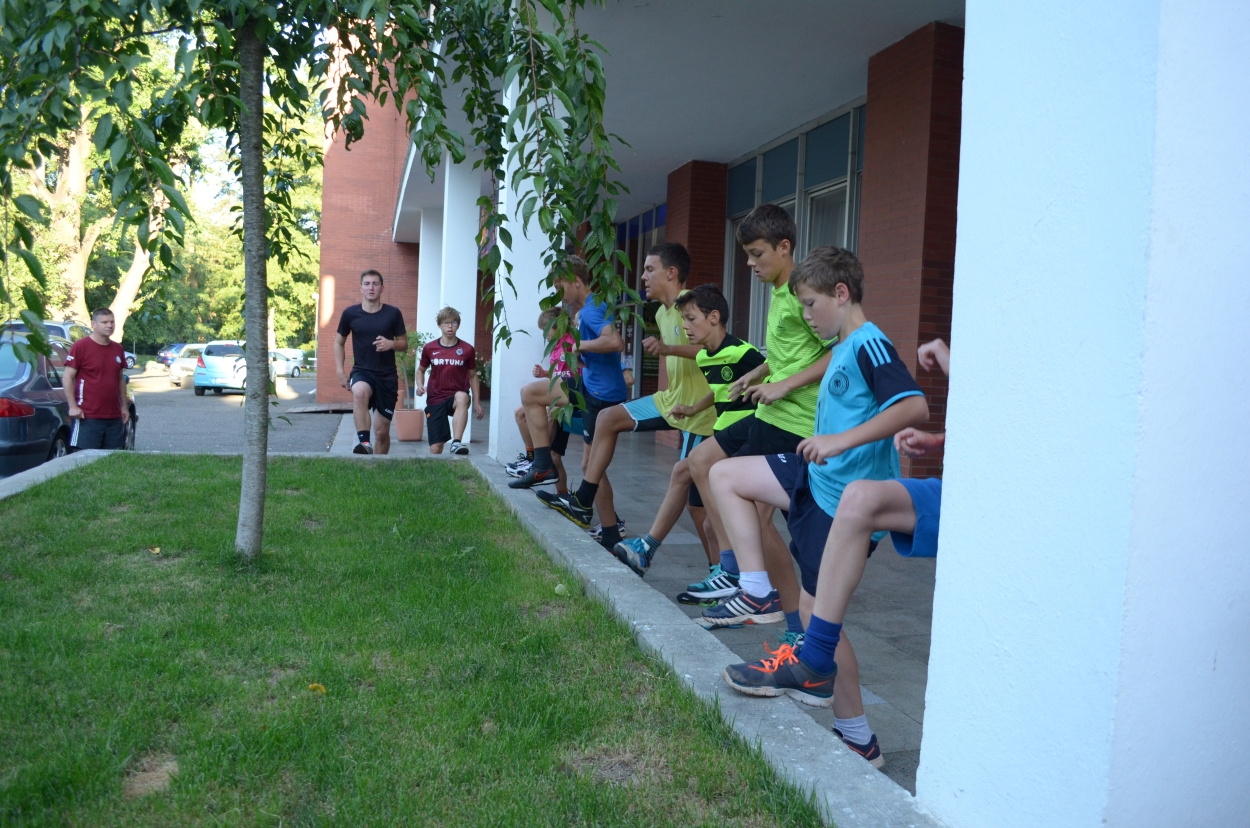 BFŠJCH - Léto 2015 - Rozcvička