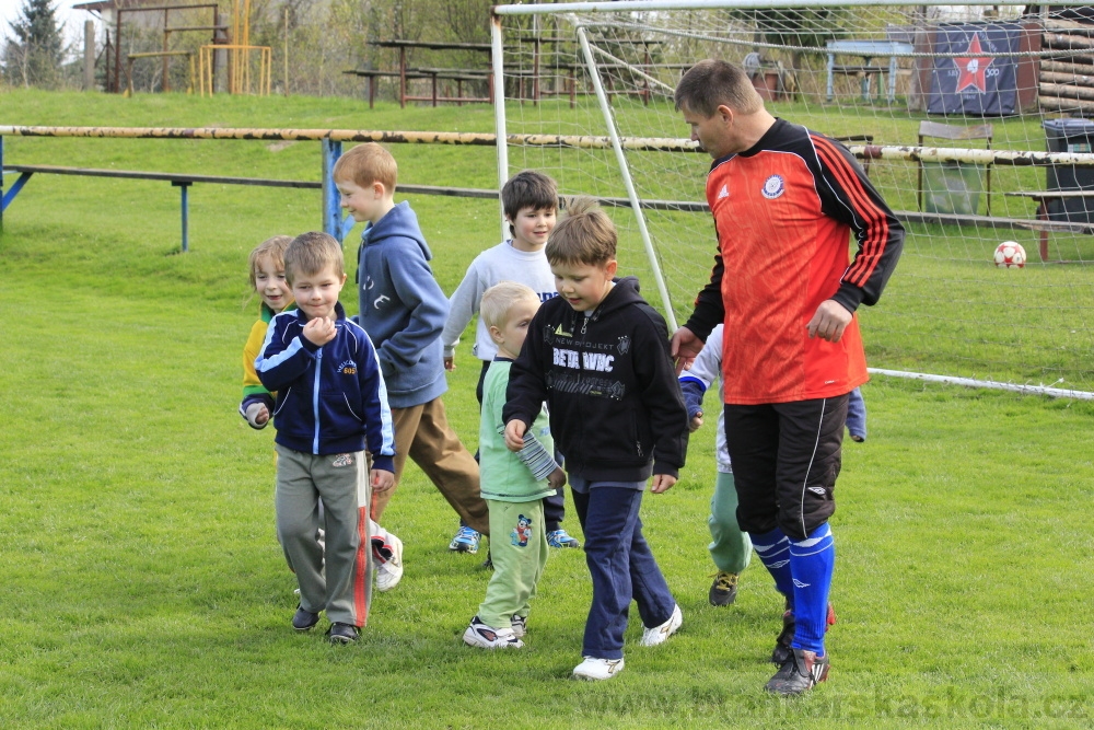 TJ AFK NYMBURK - N�bor do fotbalov� p��pravky 18.4.