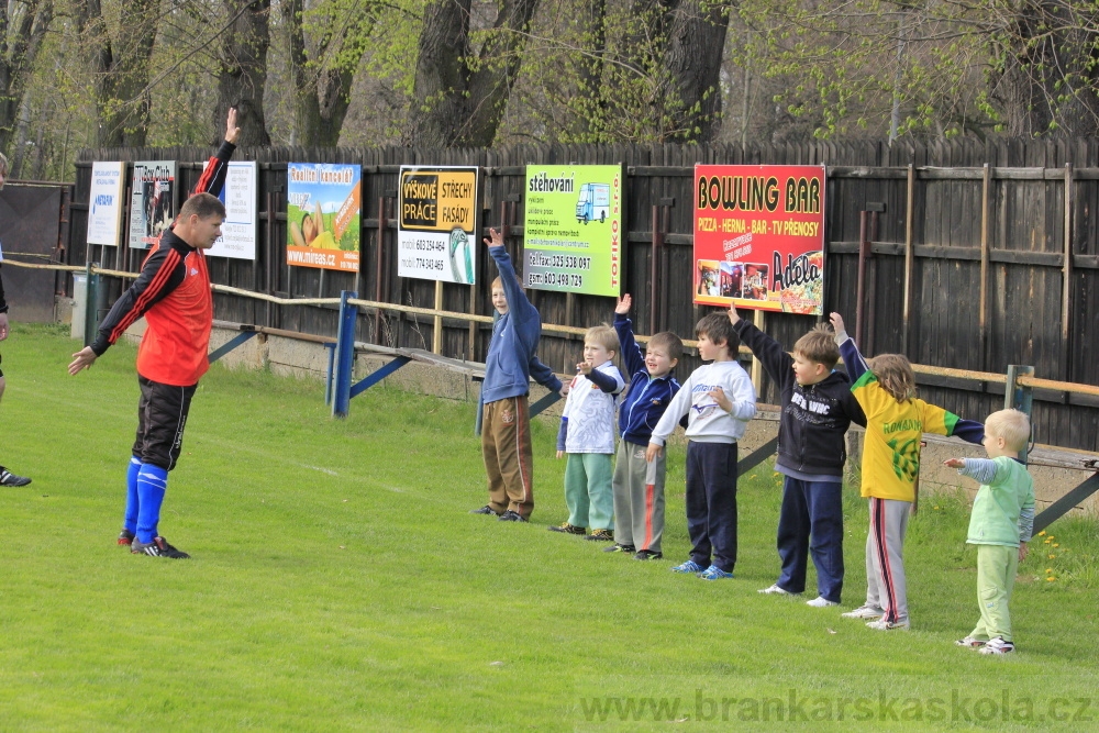 TJ AFK NYMBURK - N�bor do fotbalov� p��pravky 18.4.