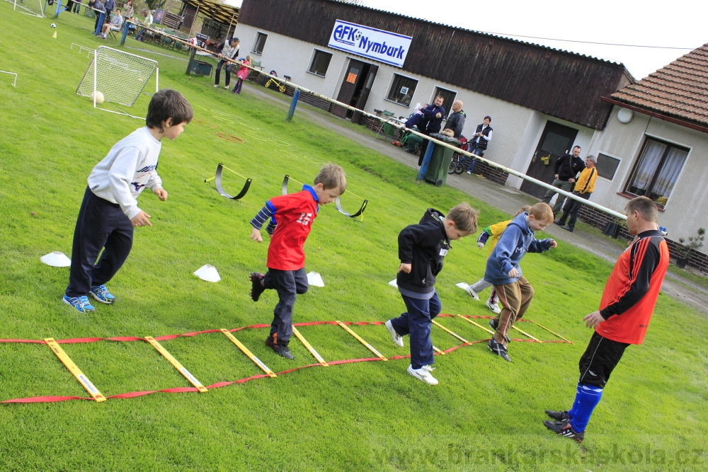 TJ AFK NYMBURK - N�bor do fotbalov� p��pravky 18.4.