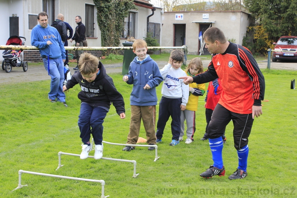 TJ AFK NYMBURK - N�bor do fotbalov� p��pravky 18.4.