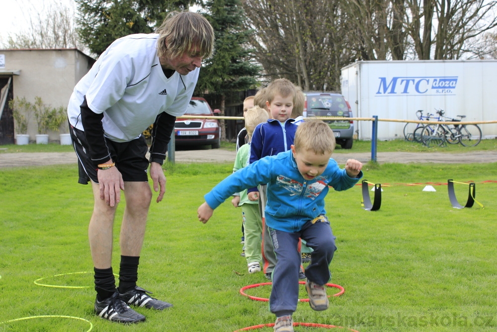TJ AFK NYMBURK - N�bor do fotbalov� p��pravky 18.4.