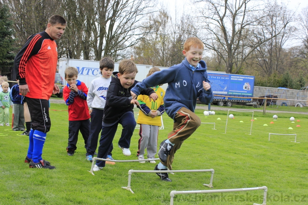 TJ AFK NYMBURK - N�bor do fotbalov� p��pravky 18.4.