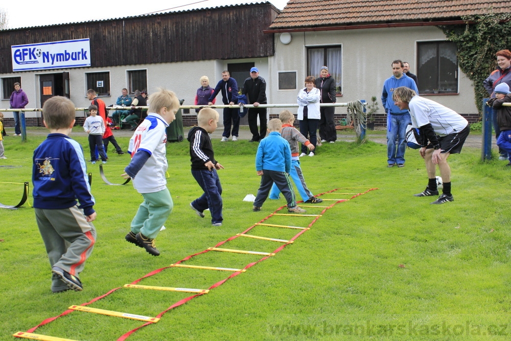 TJ AFK NYMBURK - N�bor do fotbalov� p��pravky 18.4.