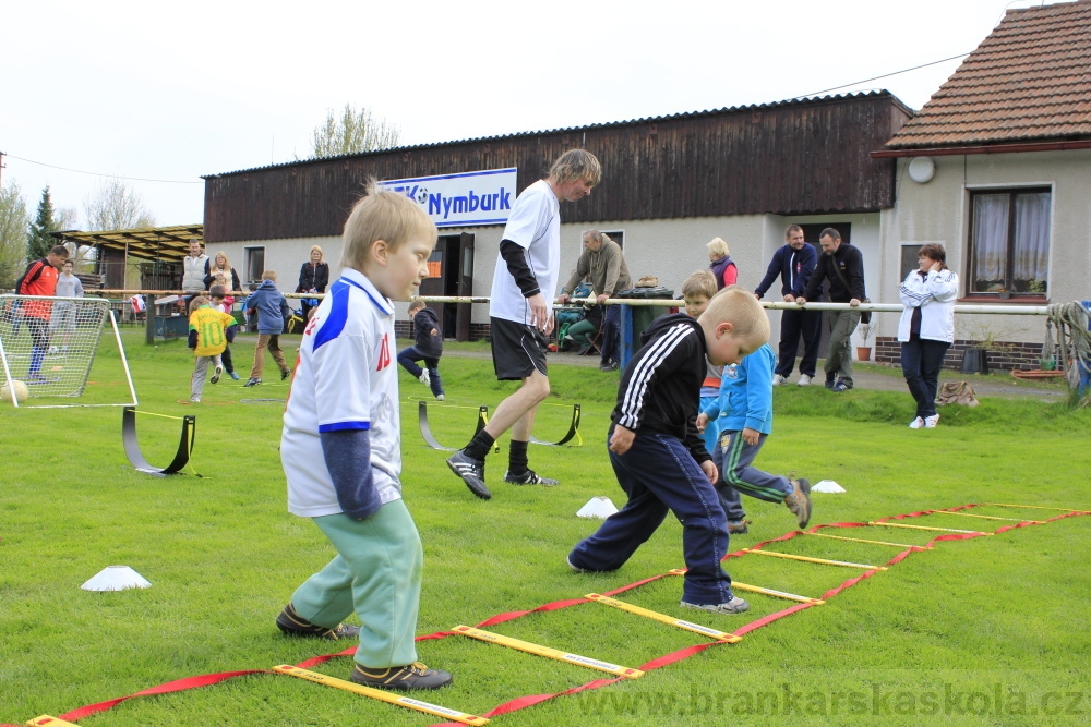 TJ AFK NYMBURK - N�bor do fotbalov� p��pravky 18.4.