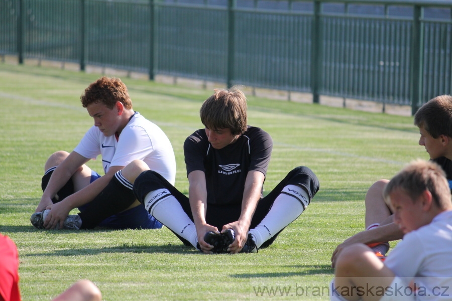 Martin �ih�k na tr�ninku Viktorie �i�kov 26.8.2011