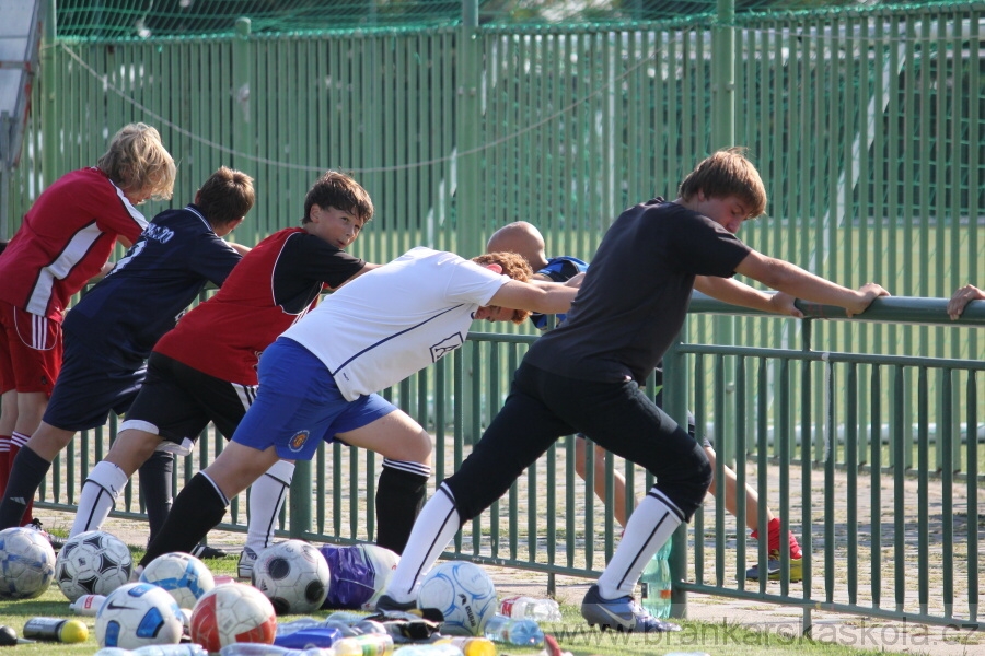 Martin �ih�k na tr�ninku Viktorie �i�kov 26.8.2011