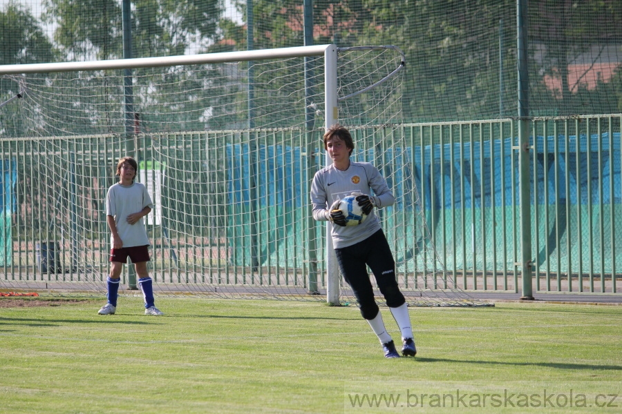 Martin �ih�k na tr�ninku Viktorie �i�kov 26.8.2011