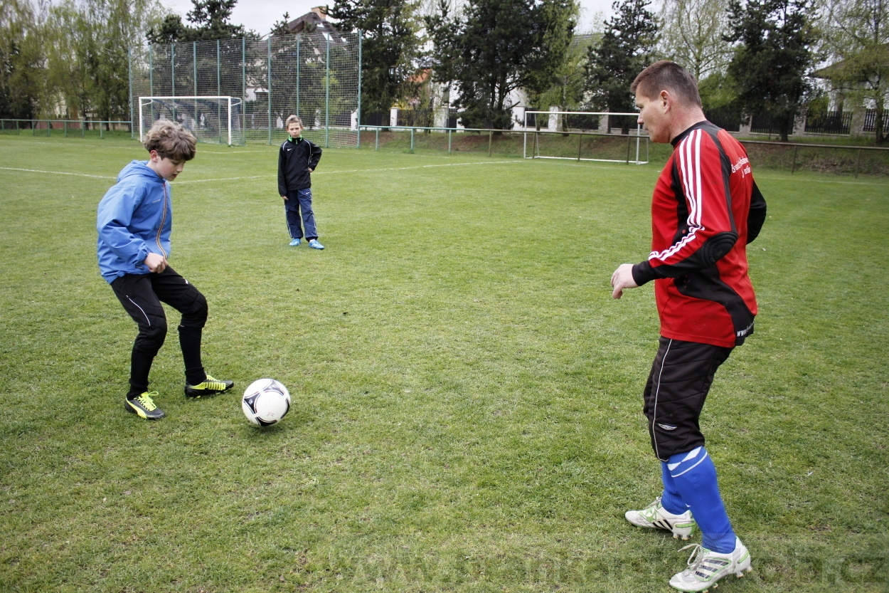 Brankářský trénink BFŠ - TJ Čechie Dubeč - 10.4.2014
