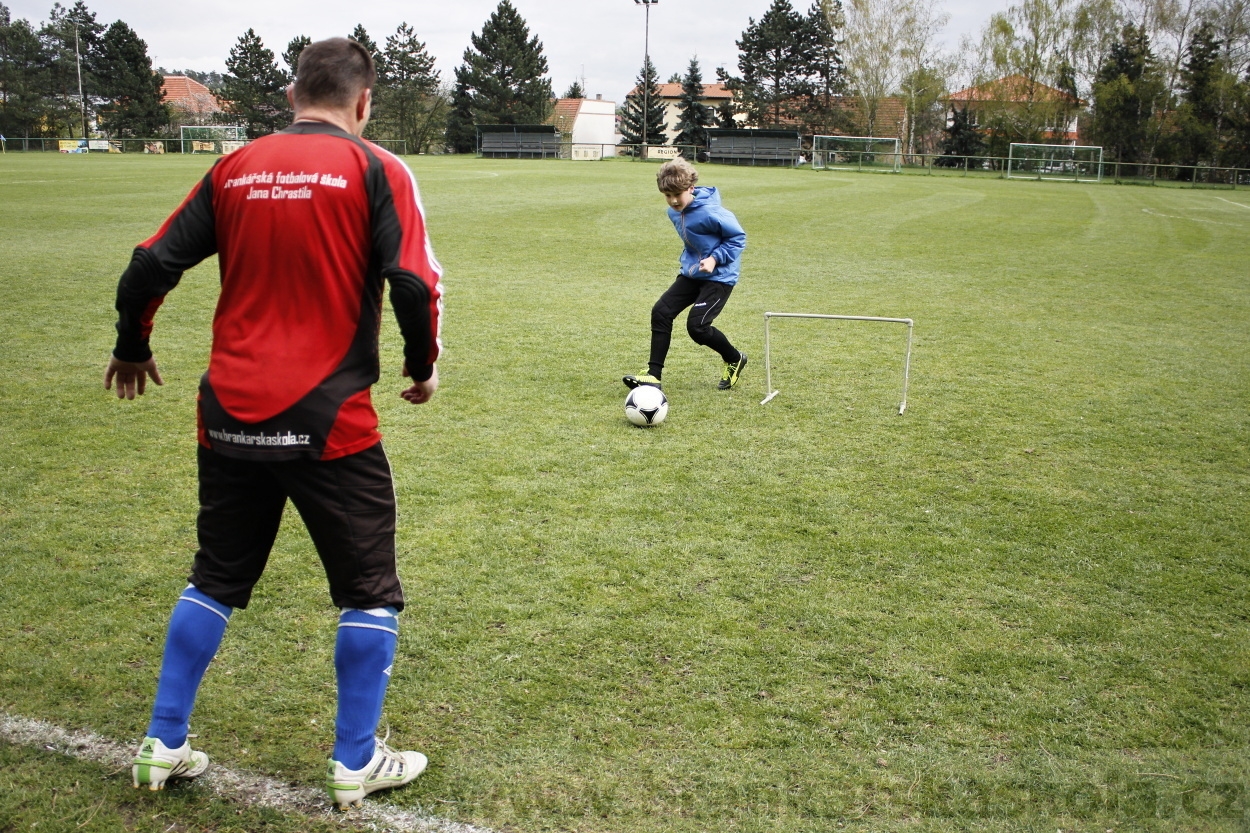 Brankářský trénink BFŠ - TJ Čechie Dubeč - 10.4.2014