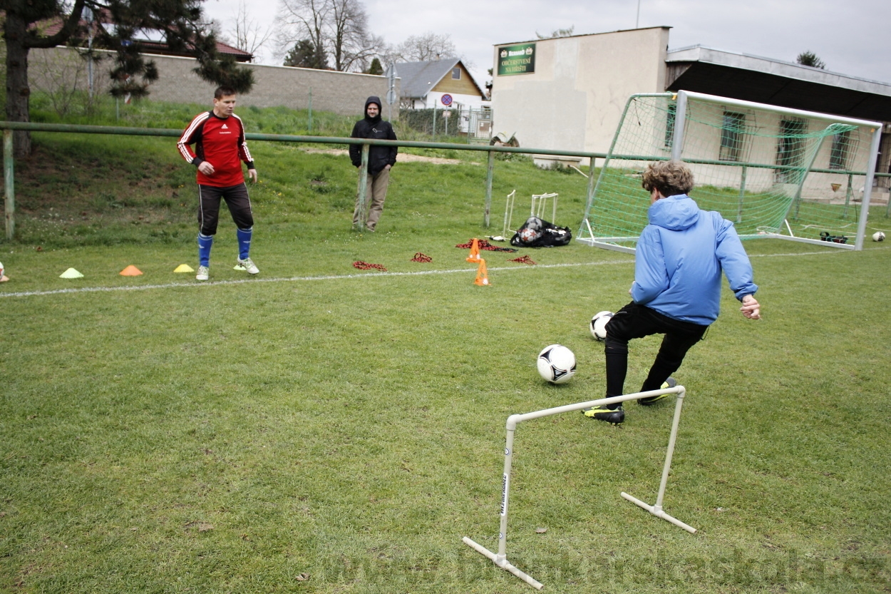 Brankářský trénink BFŠ - TJ Čechie Dubeč - 10.4.2014