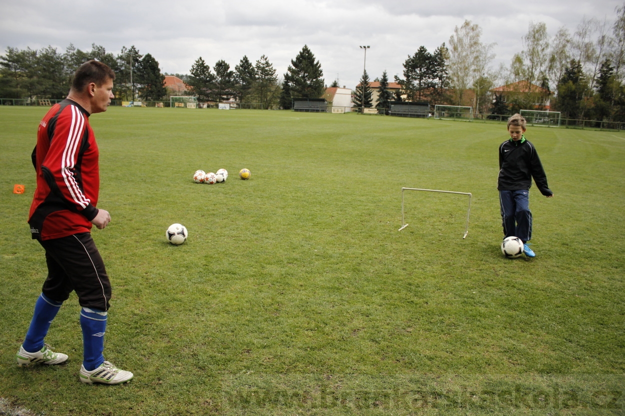 Brankářský trénink BFŠ - TJ Čechie Dubeč - 10.4.2014