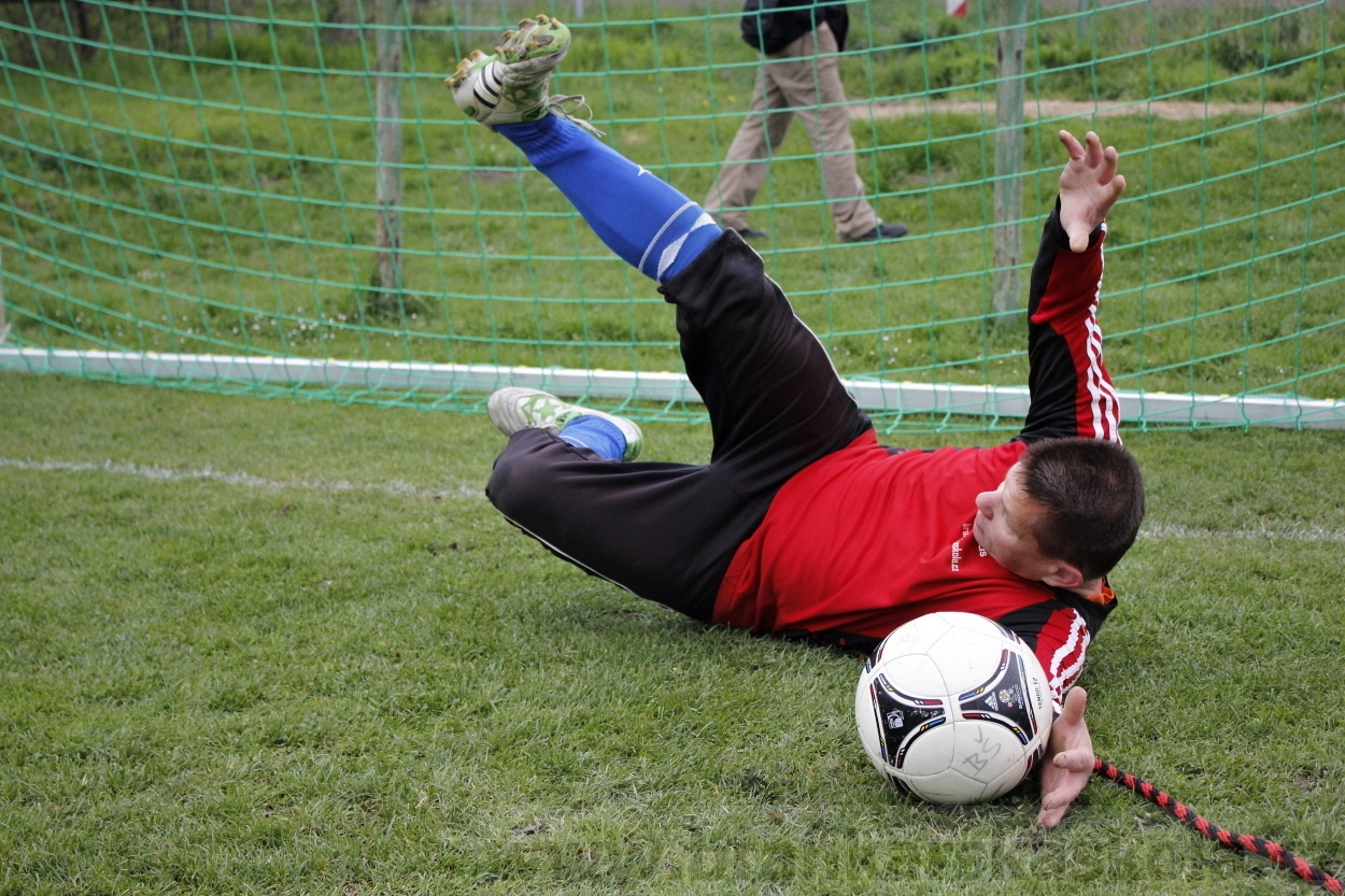 Brankářský trénink BFŠ - TJ Čechie Dubeč - 10.4.2014