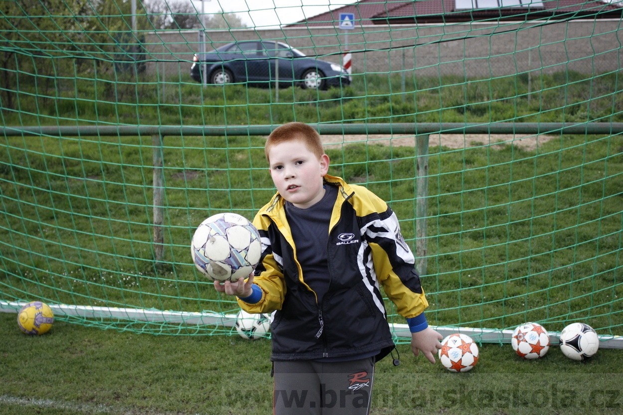 Brankářský trénink BFŠ - TJ Čechie Dubeč - 10.4.2014