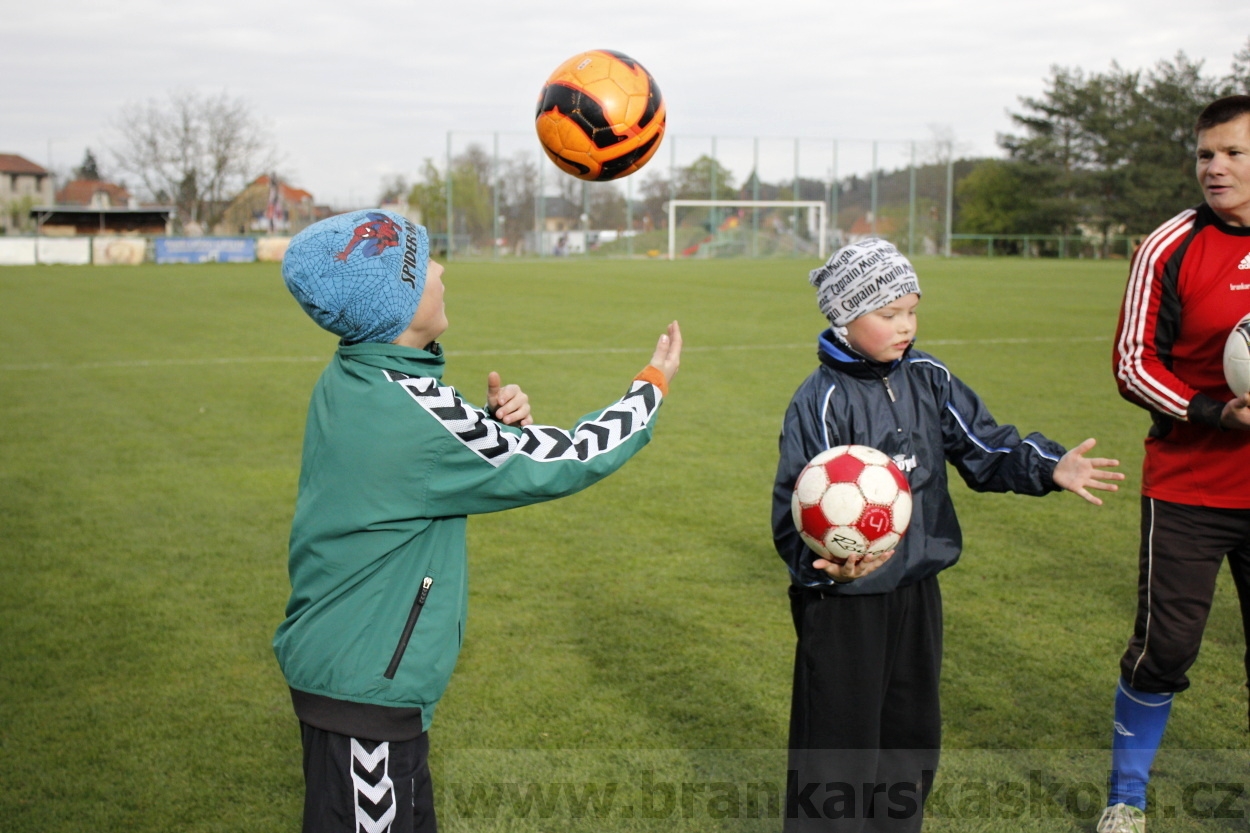 Brankářský trénink BFŠ - TJ Čechie Dubeč - 10.4.2014