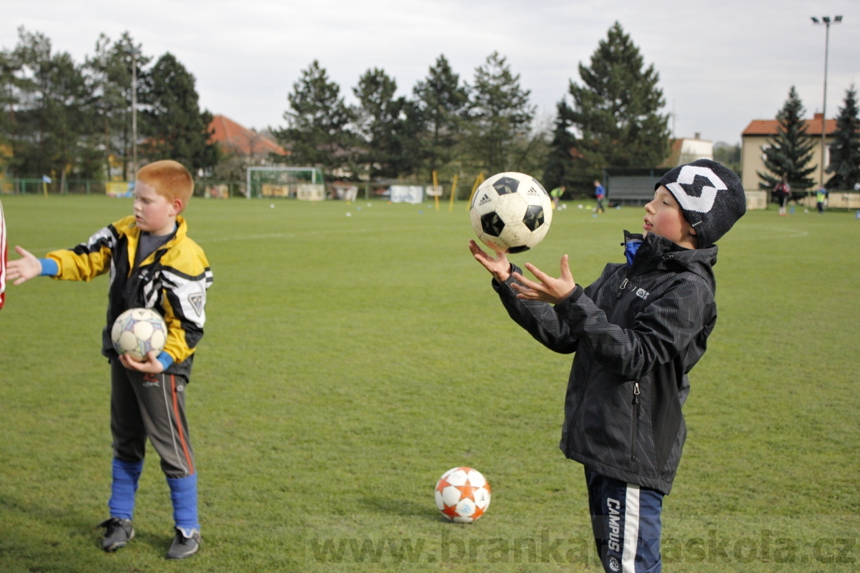 Brankářský trénink BFŠ - TJ Čechie Dubeč - 10.4.2014