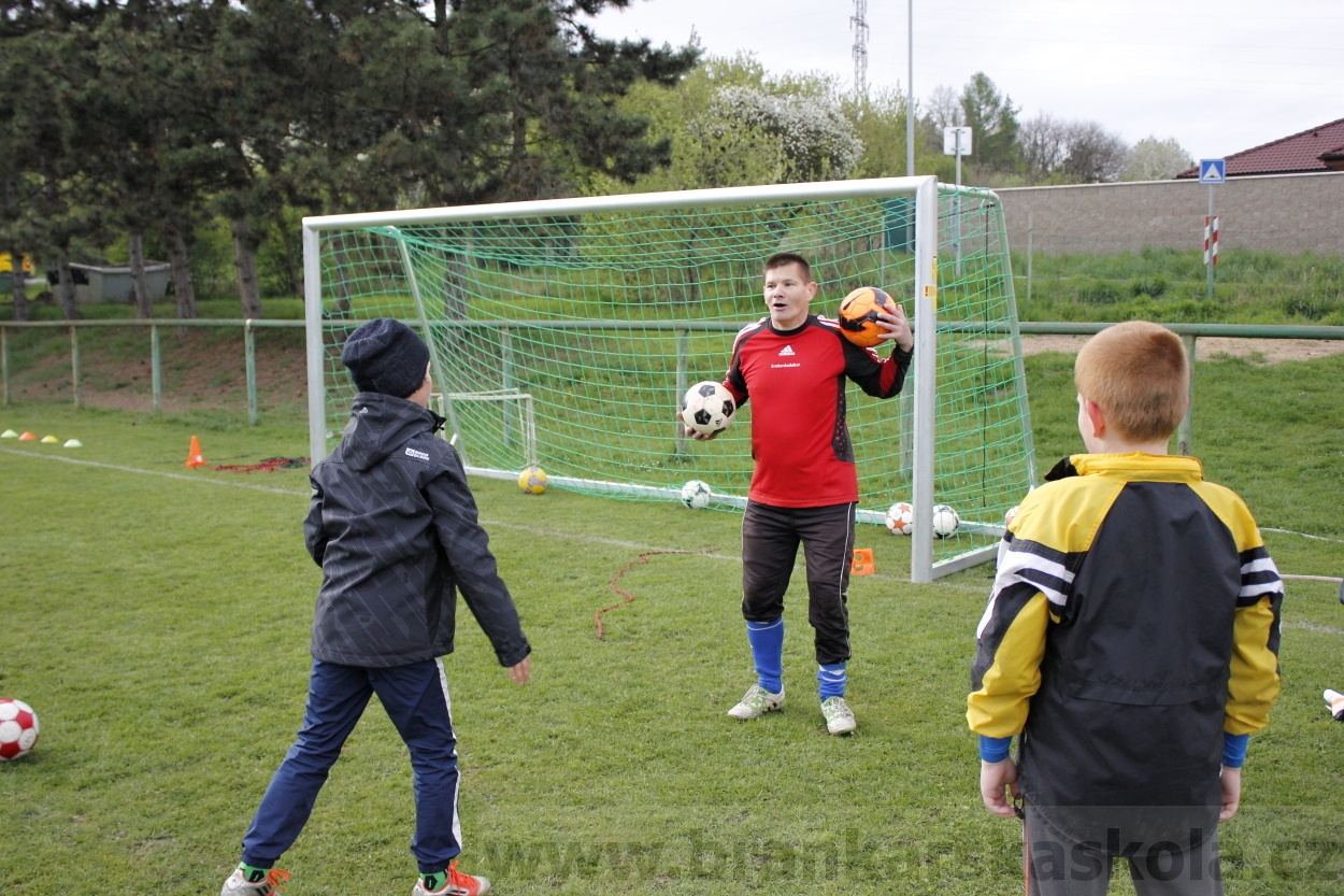 Brankářský trénink BFŠ - TJ Čechie Dubeč - 10.4.2014